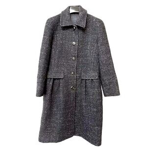 MaxMara Studio Virgin Wool Coat It 48/ Medium $1410